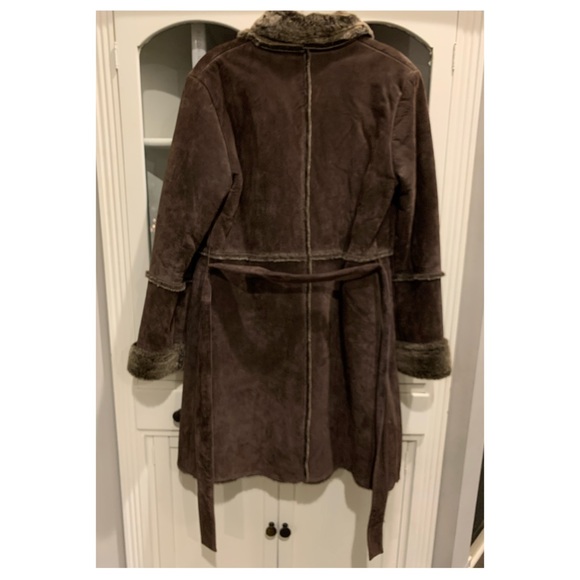 Heavy Suede Coat - Picture 2 of 7